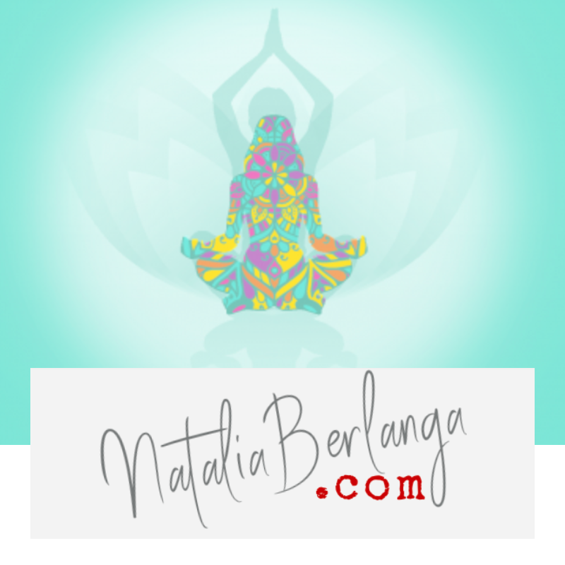 silueta meditando con colores de mandala