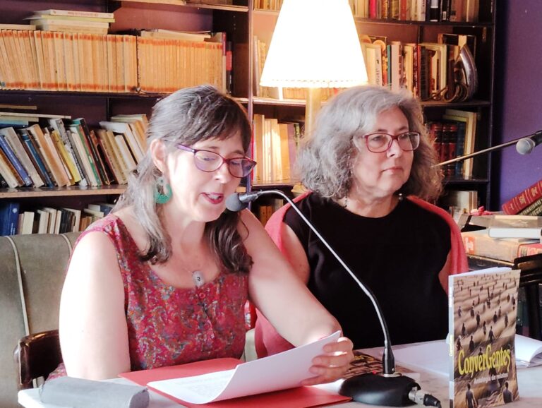 Isabel Cañelles y Mercedes Adán presentan el libro Convergentes en el Café Pandora Madrid